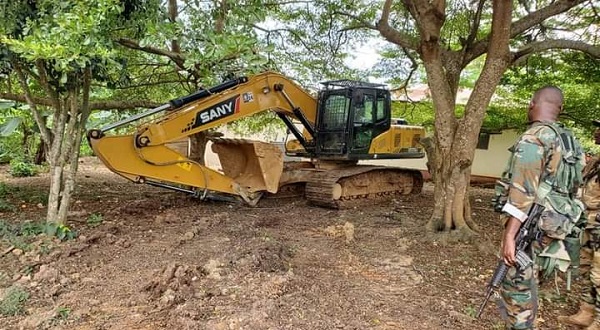 30 excavators seized within three weeks of Operation Halt relaunch