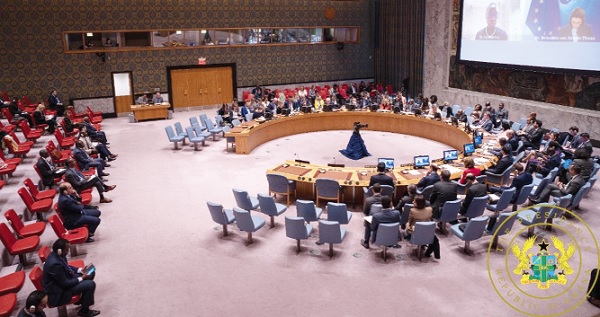 The High-Level Debate of the UN Security Council in session