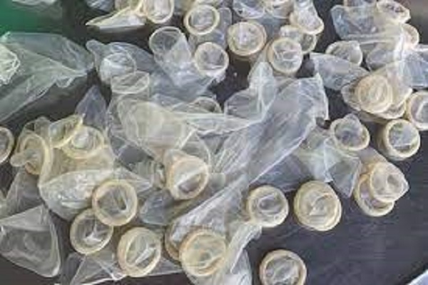 Condoms, pads, foetus in faecal sludge damaging treatment plants
