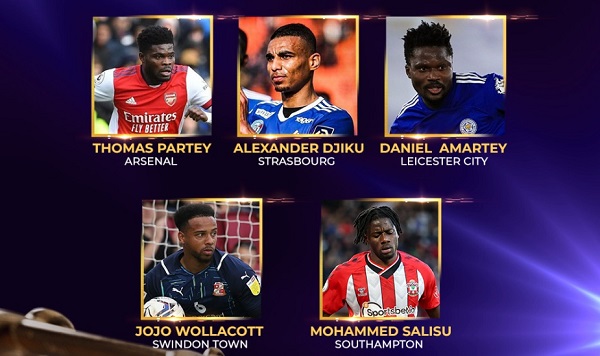 See all the nominees of the 2022 Ghana Football Awards