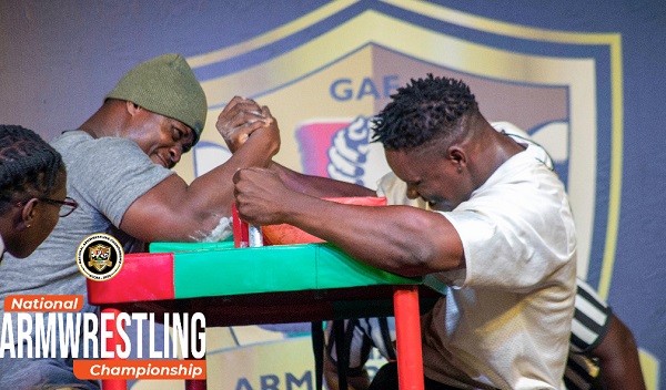 Armwrestling Championship: Adu-Kwakye, Mensah emerge heavyweight champs