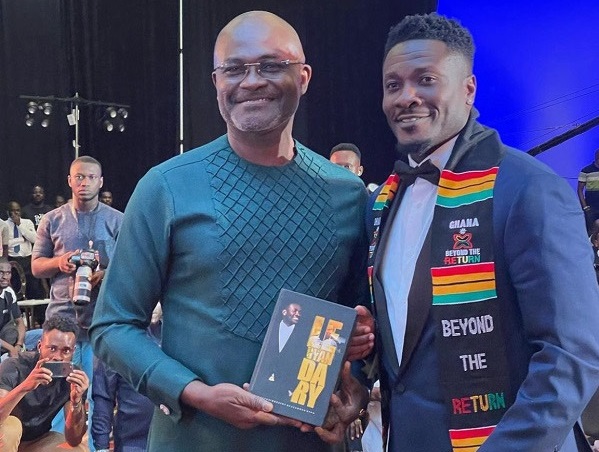 Gyan raises over GH₵340k for charity projects at book launch