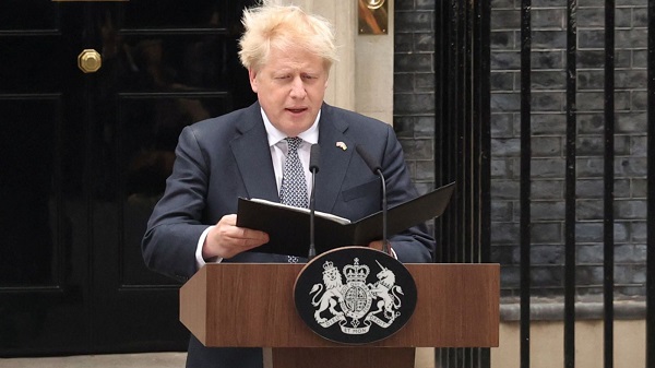 Nine key points from Boris Johnson's resignation speech