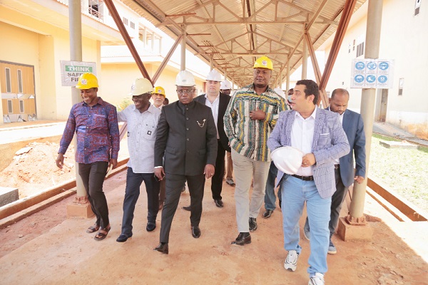Complete Afari hospital on schedule - Defence Minister charges contractors