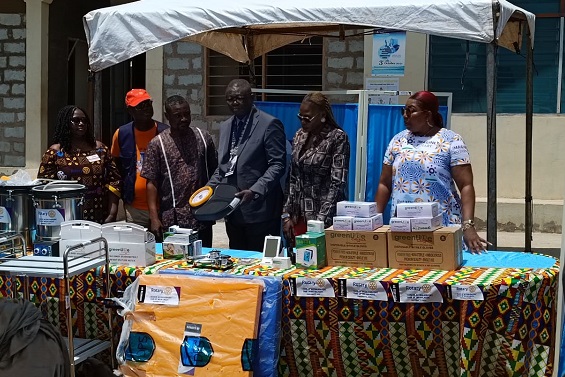 Rotary Clubs of Accra-Airport and Ikeja, Lagos, donate to Health Centre