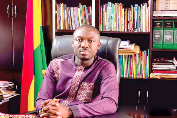 Mr Hayford Siaw — Executive Director of the Ghana Library Authority