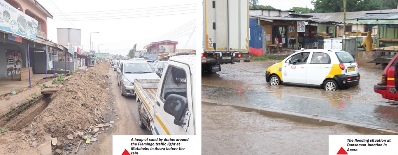 Rainfall deepens flooding challenges in Accra