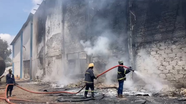 Explosion at plastic factory near Kumasi Shoe factory