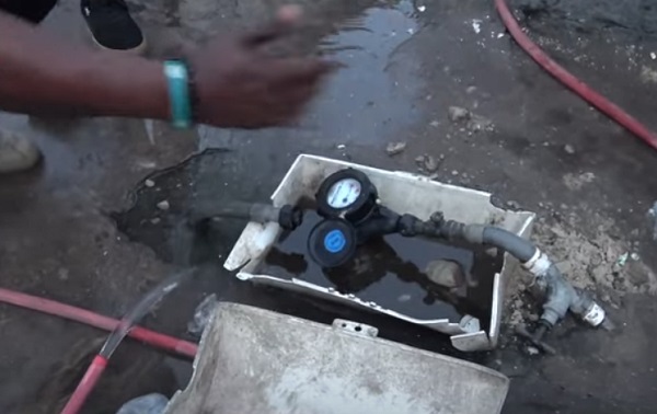 GWCL cuts water supply to over 20 houses at Chorkor over illegal connections