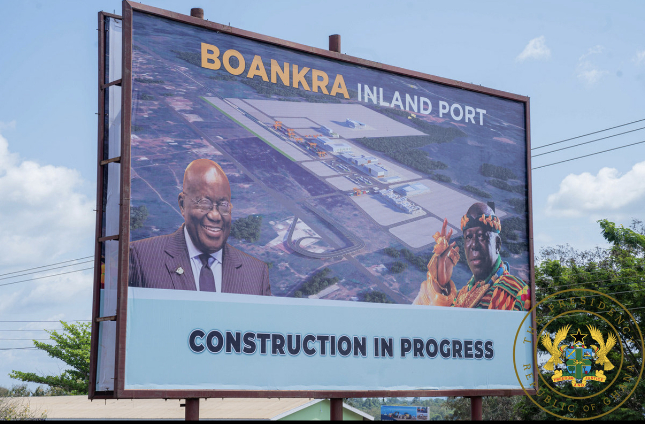 US$330 million Boankra Inland Port to be completed by March 2024