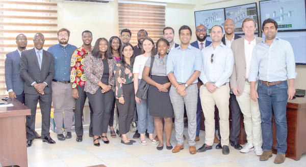 Students and some officials of SML Ghana