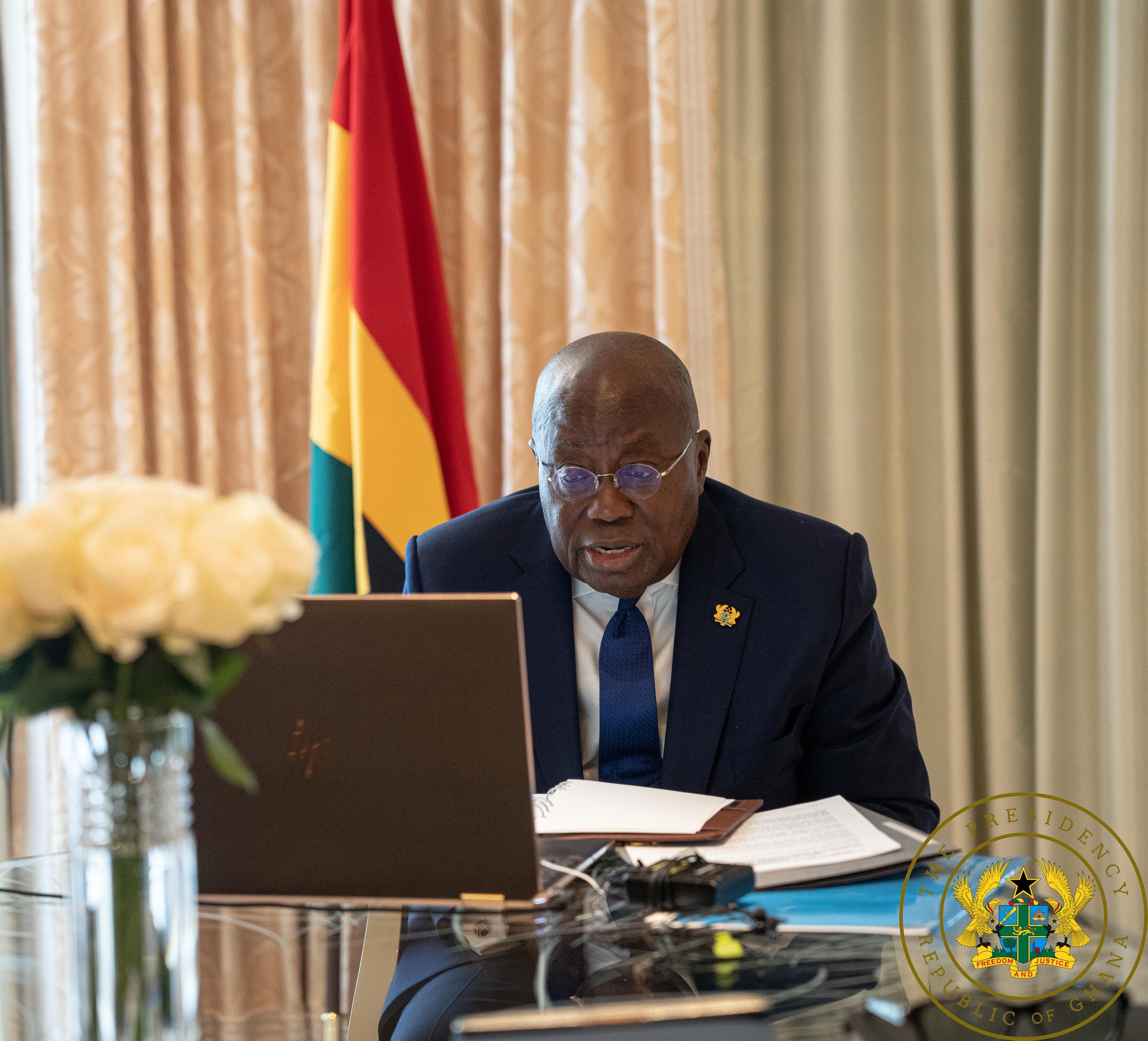 Mr President, the Cedi burns... lead!