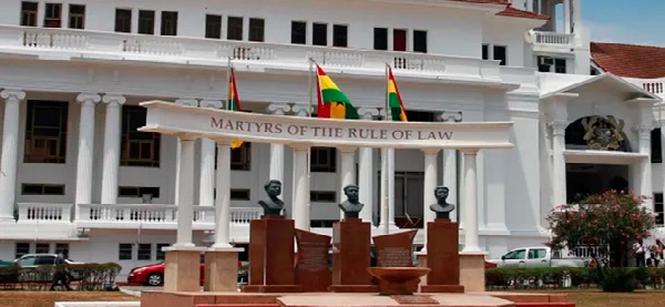 Supreme Court building in Accra