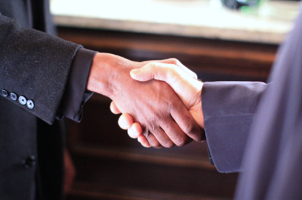 A handshake. Have we perverted relationships?