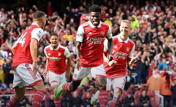 VIDEO: Partey's strike voted 2022 Arsenal Goal of the Year