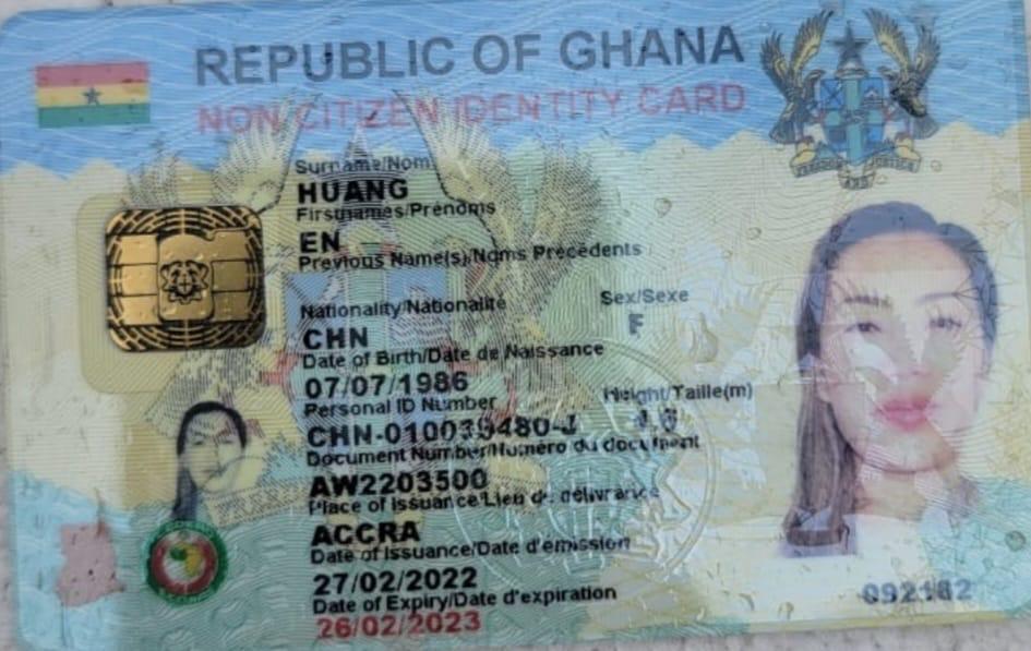 NIA confirms renewed En 'Aisha' Huang's Ghana Card is authentic