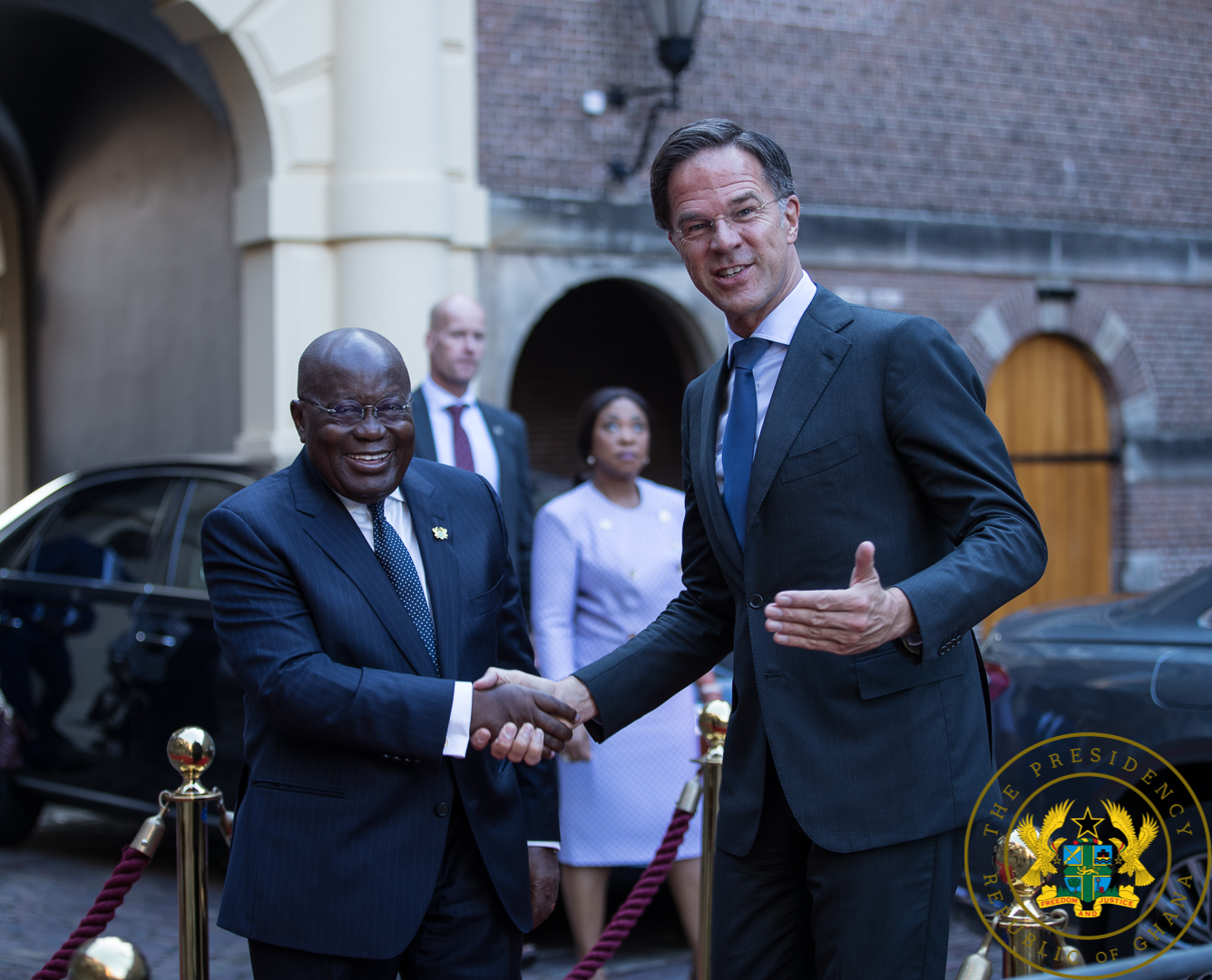 President Akufo-Addo holds bilateral talks with Dutch Prime Minister