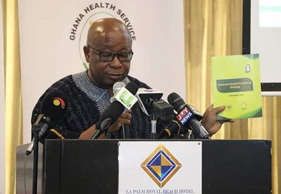 Kwaku Agyeman-Manu — Minister of Health, launching the strategy  