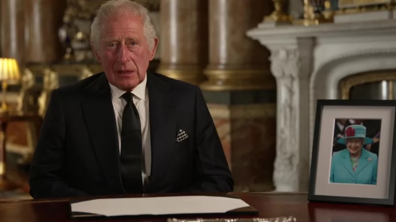 King Charles III leads procession in Edinburgh after speaking to Parliament