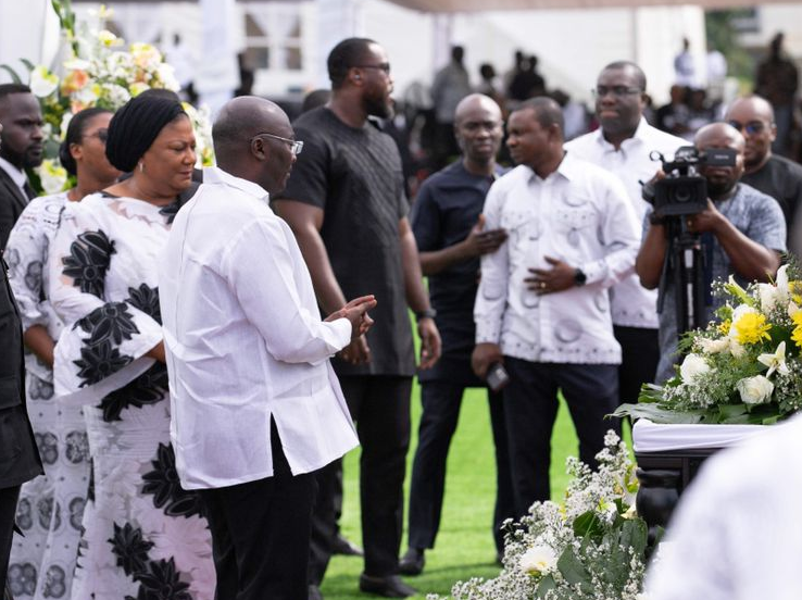 Bawumia, First Lady, ex-Presidents mourn with Dr. Agyepong