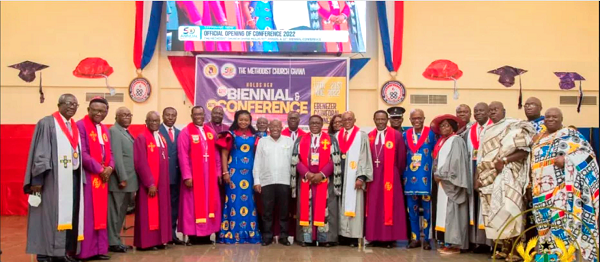 Participants in the biennial/Golden jubilee Conference of the Methodist Church Ghana