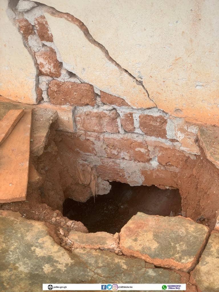 Sefwi Elubo: Chief and brother arrested for illegally mining under buildings 