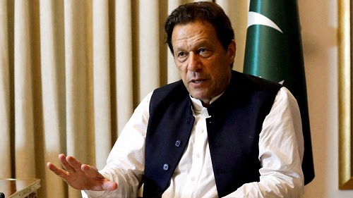 Pakistan's Imran Khan uses AI to give speech