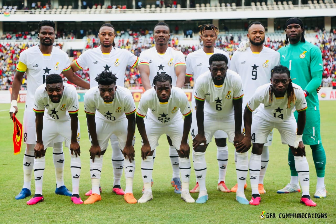 Ghana's Black Stars drop to 60th position in March FIFA World Rankings