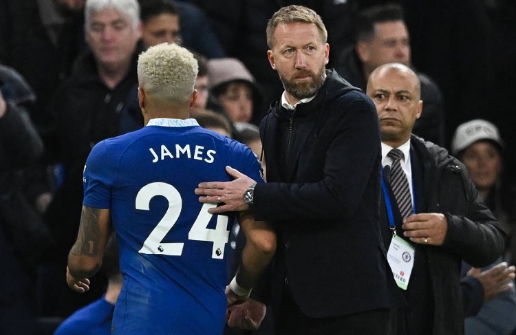 Chelsea's English head coach Graham Potter. Photograph: Justin Tallis/AFP via Getty