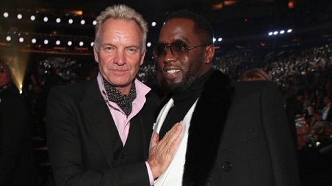 Rapper Diddy says he pays Sting $5,000 per day for sampling 'Every Breath You Take' without permission