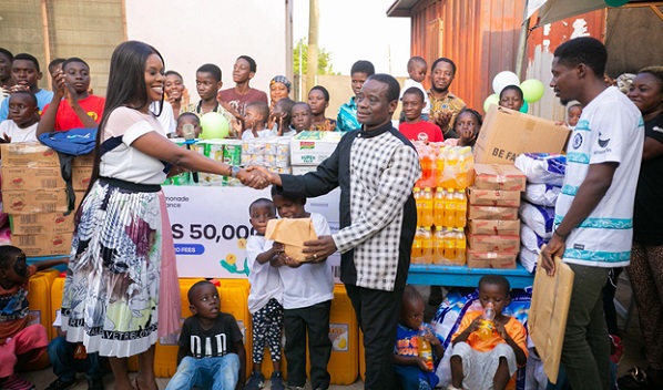 Lemonade Finance puts smiles on faces at Nyamedua Orphanage