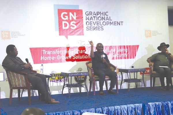 Ensuring food security: Agric must come under NDPC - Dwuma Odoom proposes at Graphic Devt Series