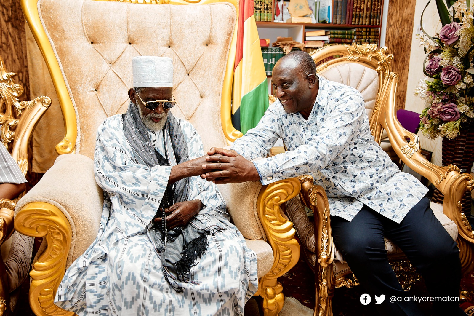 Alan Kyerematen donates food items to Chief Imam