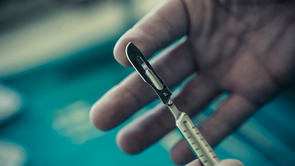 File photo: An instrument for organ harvesting 