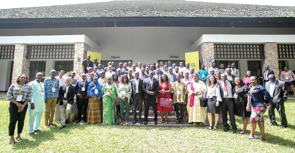 • Some of the participants in the conference 