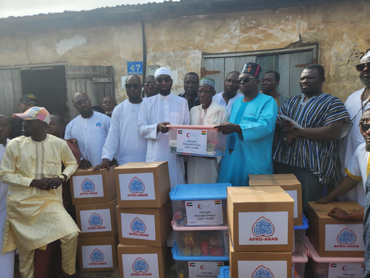 Zongo communities donate to family of slain soldier with support from UAE Ambassador