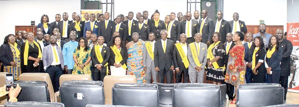 89 Inducted into Chartered Institute of Supply Chain Management-Ghana