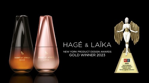 Scent of Africa seizes gold victory in 2023 NY Product Design Awards