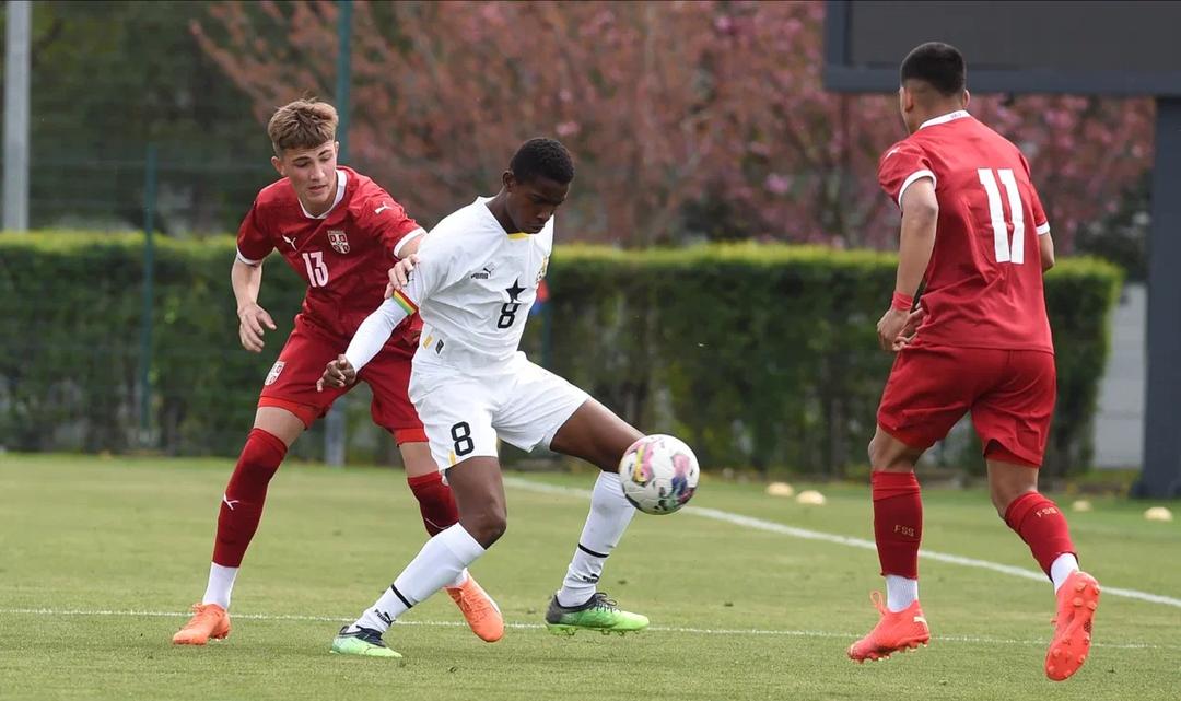 15-year-old midfield sensation Fatawu Ganiwu stars for Black Starlets in 4-0 win over Serbia