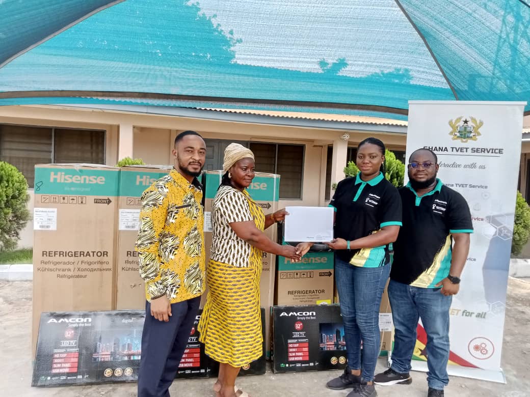 Hisense Ghana donates to TVET 