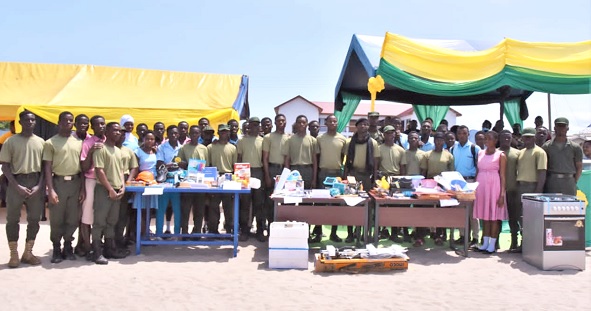 Some of the beneficiaries of the Eni and partners scholarship