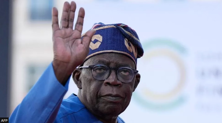 Bola Tinubu was not in the country when the verdict was announced