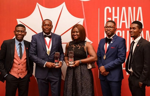 Equity Health Insurance wins two awards at the Ghana Insurance Awards