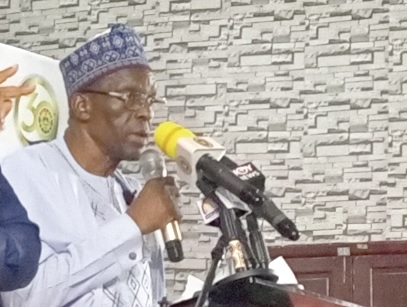Alban Bagbin (inset), Speaker of Parliament, addressing participants in the public forum in Takoradi