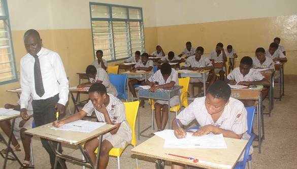 There are more girls than boys writing this year’s BECE 