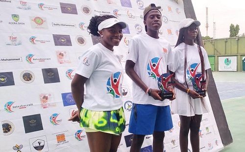 Nii Ankrah, Tormegah win InterRecruit Scholarship Tennis Tournament