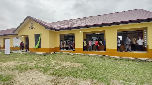 One of the classroom facilities built by the GNPC for the communities