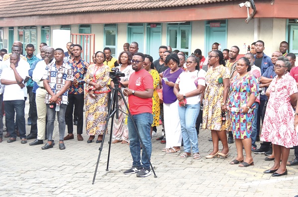 Staff at the event