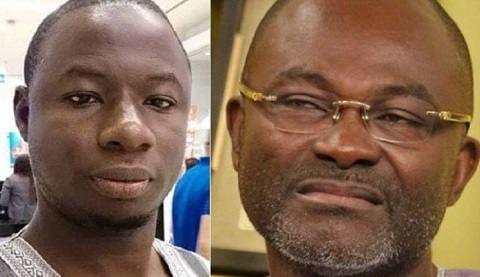 Ahmed Suale (left) and Kennedy Agyapong 