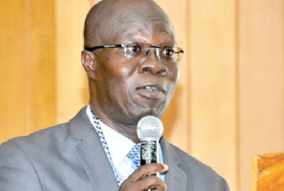 Prof. Mark Adom-Asamoah, STEM Policy Advisor at the Ministry of Education